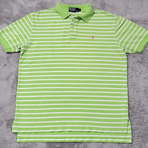 Ralph Lauren Other - Ralph Lauren Polo yellow green stripes shirt
